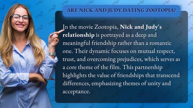 Are Nick and Judy dating zootopia? смотреть онлайн