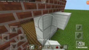 Как сделать рабочую дверь для гаража в Майнкрафте пе