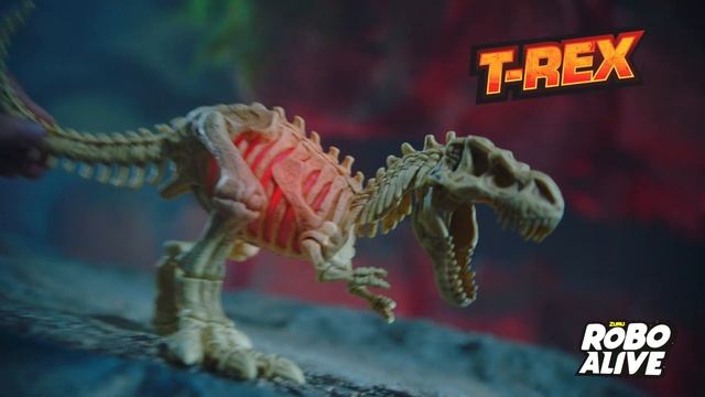 Unearth the biggest Robo Alive Mega Dino Fossil Find. Which prehistoric dino will you find? смотреть онлайн