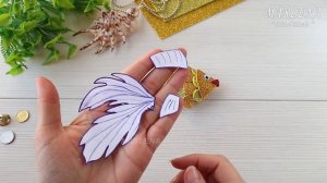 ?ЗОЛОТАЯ РЫБКА для исполнения желаний ? Поделки из фоамирана