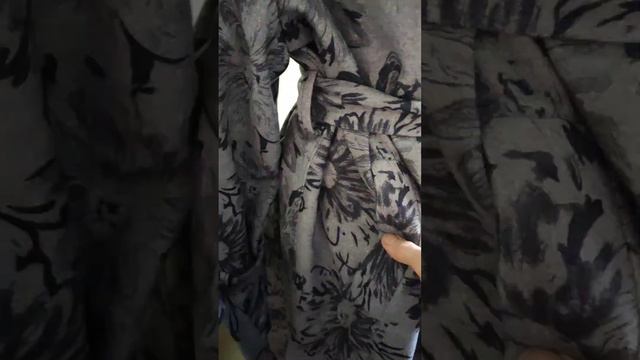 Grey chamomile cashmere coat, onesize universal смотреть онлайн