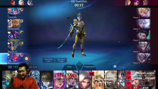 [MOBILE LEGENDS] - SINO SA INYU PARA SA M6? смотреть онлайн