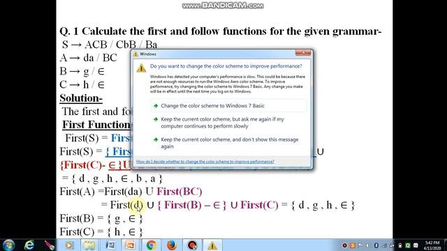 Example 2 to compute First &follow set of Nonterminals in given grammar смотреть онлайн