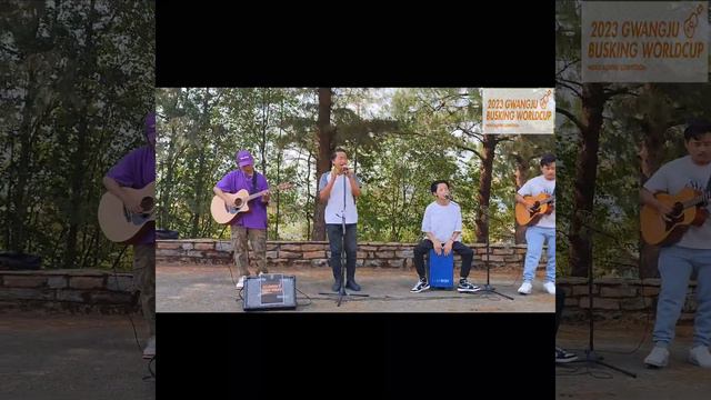 2023 Gwangju Busking Worldcup entry video // Walk the Moon - Shiver shiver cover смотреть онлайн