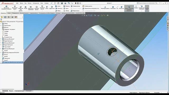 37 3 Урок SOLIDWORKS Детали для ручной дрели