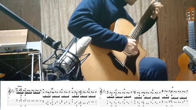 Spring (Vivaldi) [Four Seasons] Fingerstyle Guitar【Score & TAB】 смотреть онлайн
