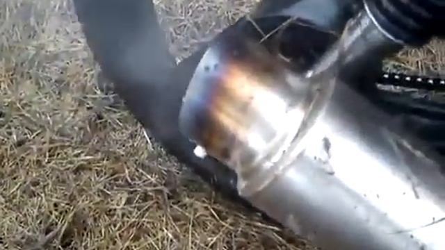 Прямоток от Автомобиля на мотоцикле Cobra Crossfire 125 смотреть онлайн