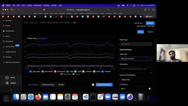 Metrics Query Builder to make Advanced and Custom Dashboards for your Application | SigNoz смотреть онлайн