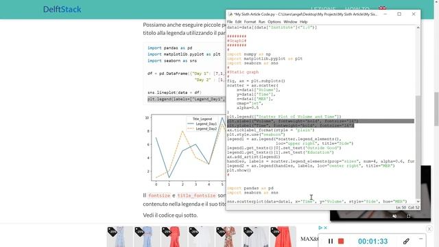 How to Change the Label of axis in Scatter Plot with Seaborn and Plt Packages - Python смотреть онлайн