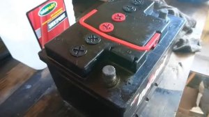 Замена электролита в аккамуляторе.