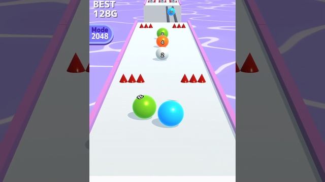 Ball Run 2048 - All Levels Gameplay Android, iOS ( Levels 4035 ) смотреть онлайн