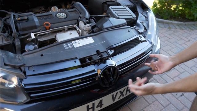 How To Remove Vw Golf Mk6 Front Grill смотреть онлайн