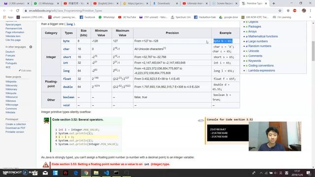 [English] [Introduction to Java] 03 Java Primitive Types смотреть онлайн