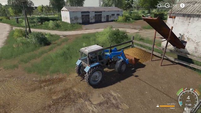 Farming Simulator 19 - Купил УЧАСТОК и СОБАКУ - Продажа Свиней - Фермер в совхозе РАССВЕТ # 18 смотреть онлайн