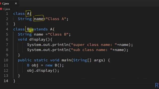 Java-87 - Accessing Super Class Variable in Java || Super Keyword in Java смотреть онлайн