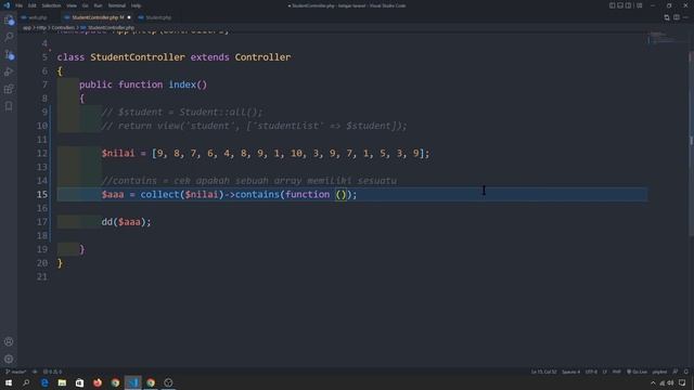 Tutorial LARAVEL 9 : Collection Methods | Laravel Dasar Untuk Pemula смотреть онлайн