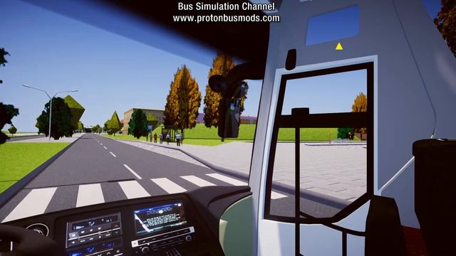 Proton Bus Simulator - Zerniki Map Preview 50% Of Trees - (BUS Download Link In Description)
