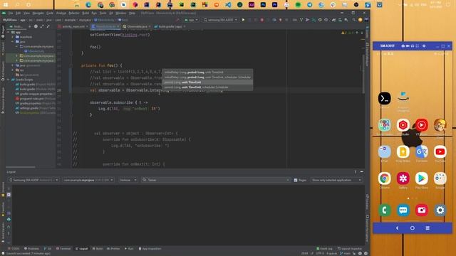 #97 Android Kotlin Development 2022 [Arabic] | RX Java intervals смотреть онлайн