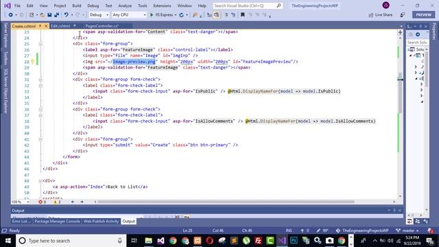 ✔️ WordPress Preview Image Option in Add New Page Developed in ASP.NET Core 2.2 смотреть онлайн