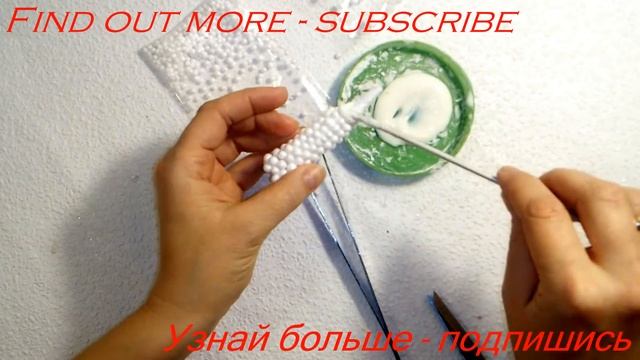 Кукуруза Декор на кухню Часть №3 / Видео урок смотреть онлайн