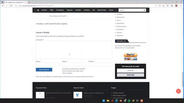Vagrant proxy configuration смотреть онлайн