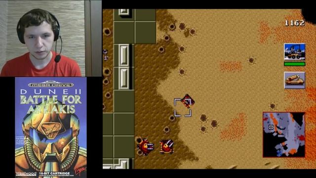 Dune 2 - The Battle For Arrakis (Sega) Прохождение | Игра (Sega, 16 bit, Ретро) смотреть онлайн