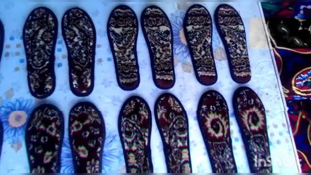 Новые стельки и седлы из ковров, и паласов своими руками фирменные, из Узбекистана, на заказы!!! смотреть онлайн