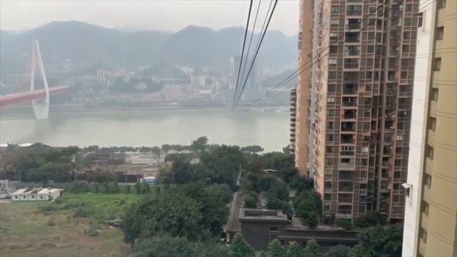 China ‘’Mountain City’’ Chongqing - City and Mountain View 重慶 重庆 Travel 4K смотреть онлайн