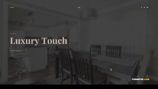Cassio AJAX Portfolio WordPress Theme architecture video Yukina смотреть онлайн