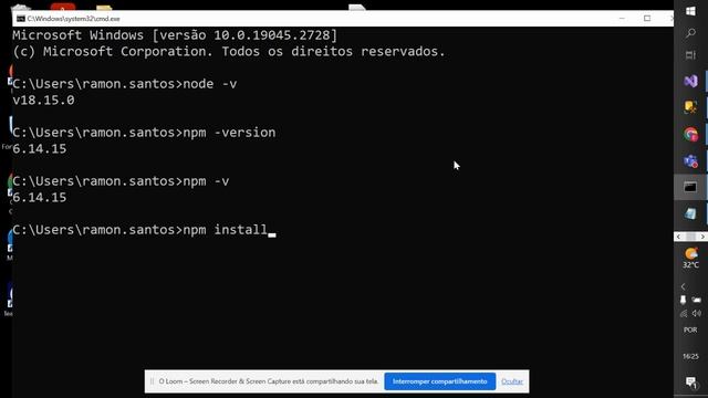 Como atualizar o npm Node Package Manager para uma versão específica смотреть онлайн