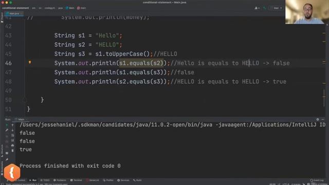 String compare Equals Java | CodeGym University Course смотреть онлайн