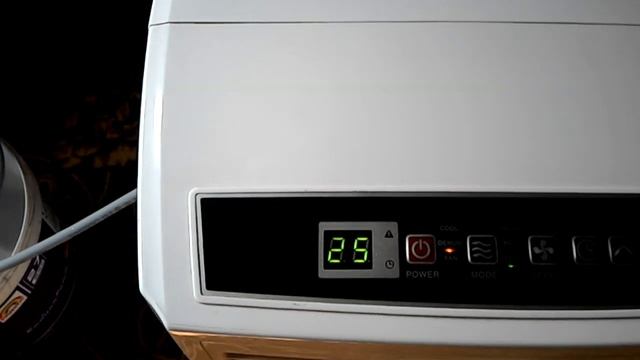 Режим осушения воздуха мобильным кондиционером Zanussi смотреть онлайн