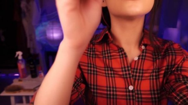 АСМР Парикмахер 3Д Звук ? Шепот, Расчесывание и Стрижка Волос, Распылитель (Спрей)