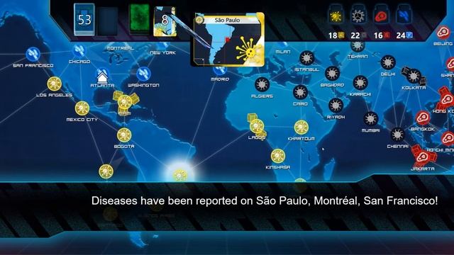 Pandemic: The Board Game - My Favorite board game - How is the digital version? My First two wins. смотреть онлайн