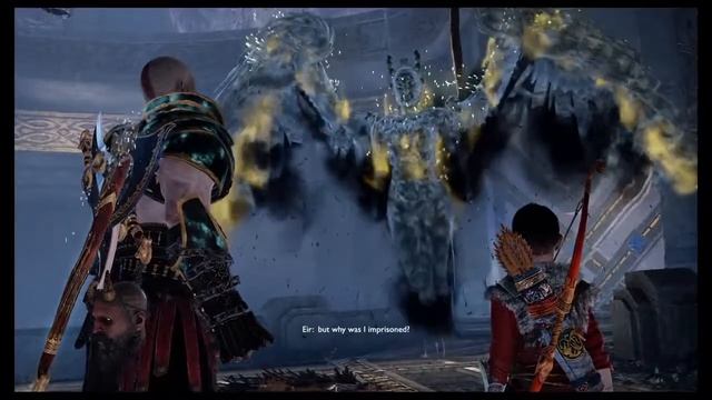 God of War - Valkyrie Fight - EIR - Walkthrough (Eng. Sub) смотреть онлайн