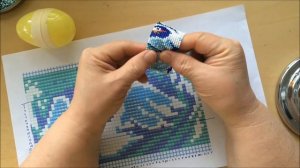 (42)Бисероплетение.Яйцо "Царевна лебедь".Мастер-Класс.