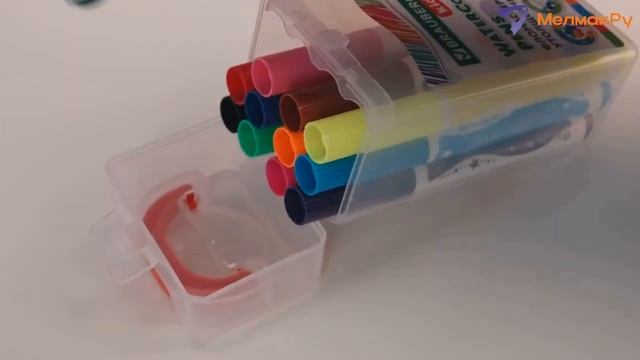 Фломастеры BRAUBERG KIDS, 12цв., смываемые, пластиковый пенал смотреть онлайн
