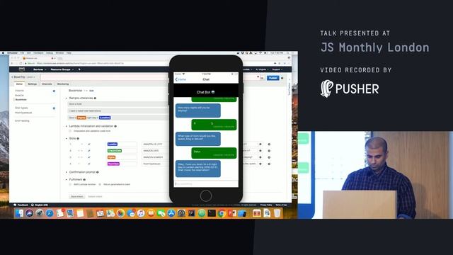 Building Conversational Apps Using React Native and AWS Lex - JS Monthly - January 18 смотреть онлайн