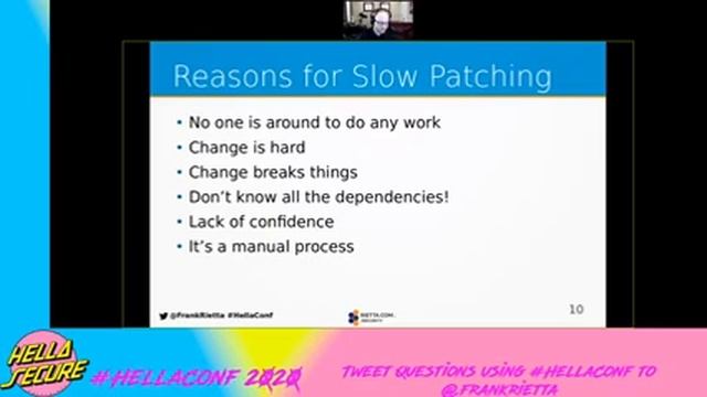HellaConf 2020 - Frank Rietta: Securing the Open Source Software Supply Chain смотреть онлайн