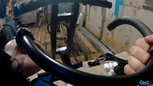 Велокресло ВЕЛОГРУЗ. Комплектация, сборка, обкатка. Bicycle seat. Completion, assembly, running-in. смотреть онлайн