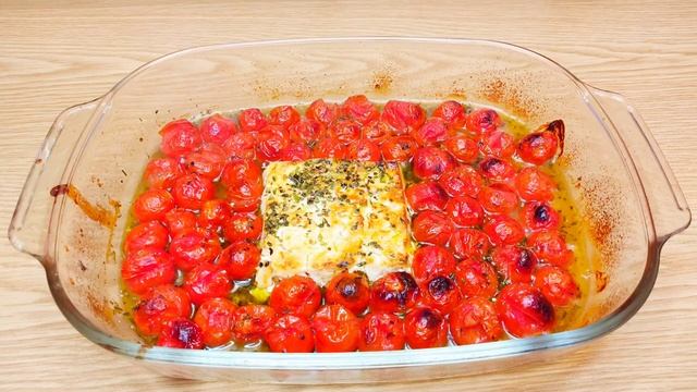 Знаменитая паста с сыром фета из Тик Ток! Baked Feta Pasta from TIKTOK Viral recipe смотреть онлайн
