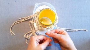 Сетка из веревки своими руками. МК Прямой эфир № 7