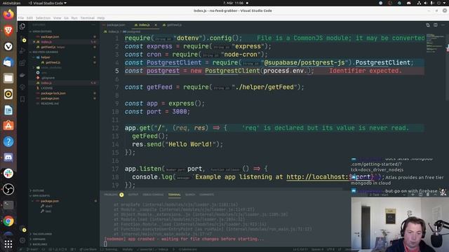 Node.js: RSS Feed Grabber | Coffee-Stream | AMA смотреть онлайн