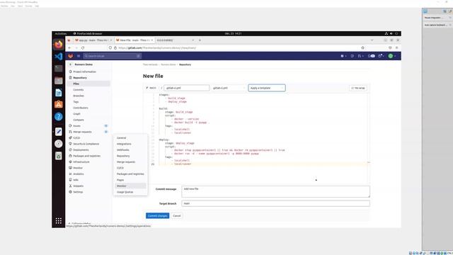 Apprendre GitLab Section 6 - 6.2 Ecriture Pipeline GitLab смотреть онлайн
