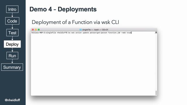 Demos of Session: When to use Serverless? When to use Kubernetes? смотреть онлайн