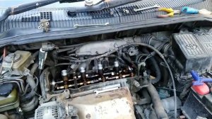 Промывка форсунок, замена бензонасоса, тойота 3s.