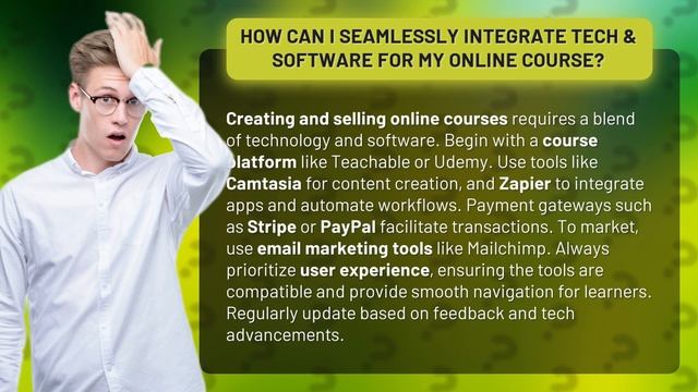 How Can I Seamlessly Integrate Tech & Software for My Online Course? смотреть онлайн