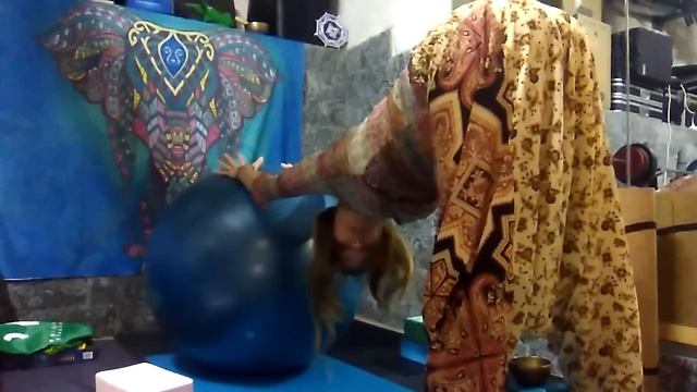 Легкая гимнастика на фитболе для беременных смотреть онлайн