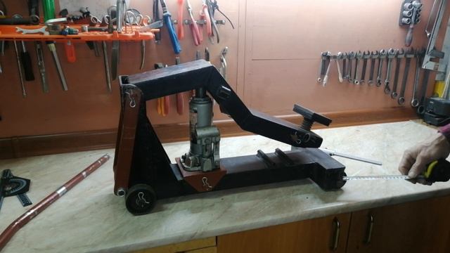 Самодельный подкатной домкрат смотреть онлайн