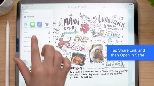 Share A Note With Link Sharing In Notability